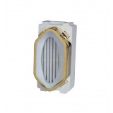 Modulo Campainha Cigarra (som) - Dicompel Novara Branco Gold 